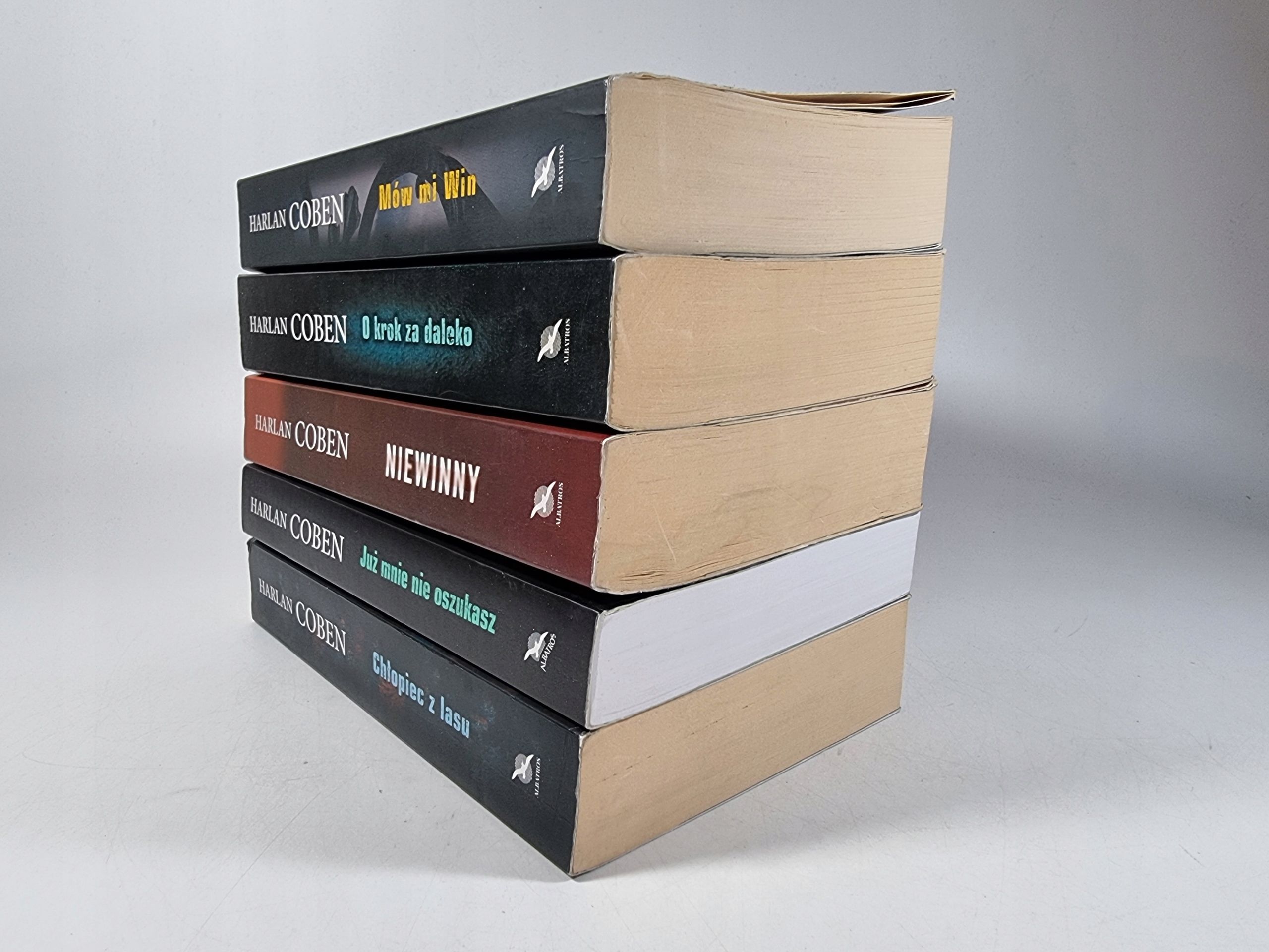 Harlan Coben / zestaw 5 książek / Kryminał