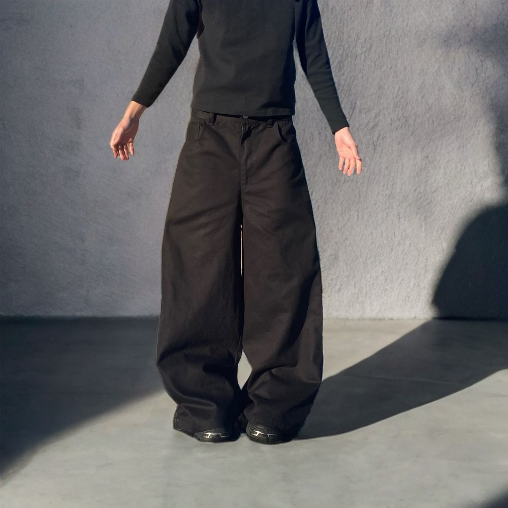Oversized baggy jeans opium