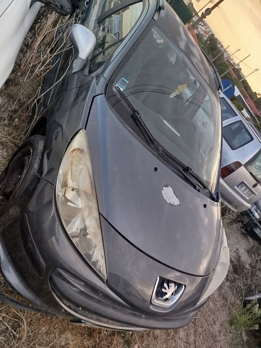 Peugeot 207 Sw 1.4i 2008 Sem motor/Acidentado/Com documentos