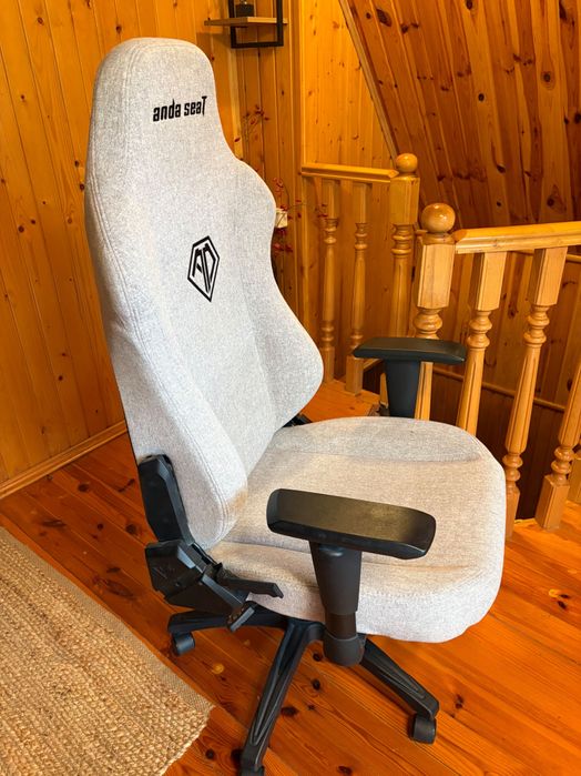 Геймерське крісло Anda Seat Phantom 3 Size L Gray Linen Fabric