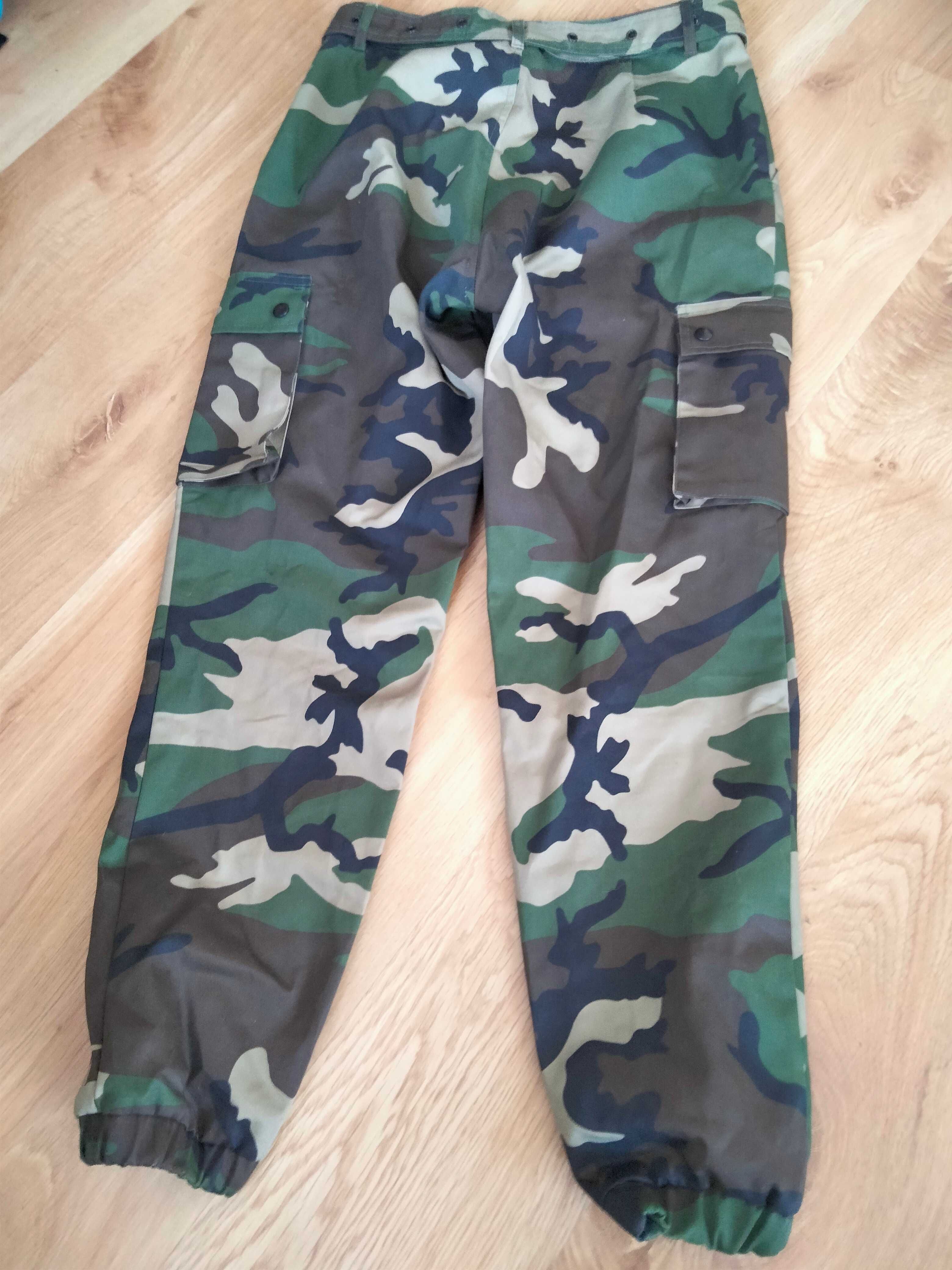 Bojówki damskie Taktyczne Mil-Tec XL *nowe* camo pasek