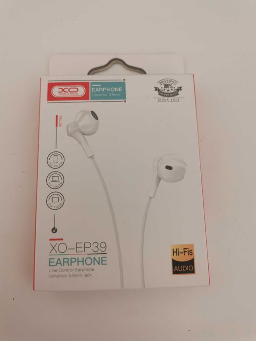 Słuchawki XO-EP39 EARPHONE Nowe
