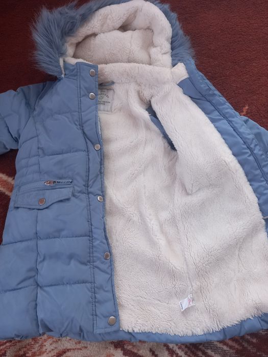 зимова курточка для дівчинки