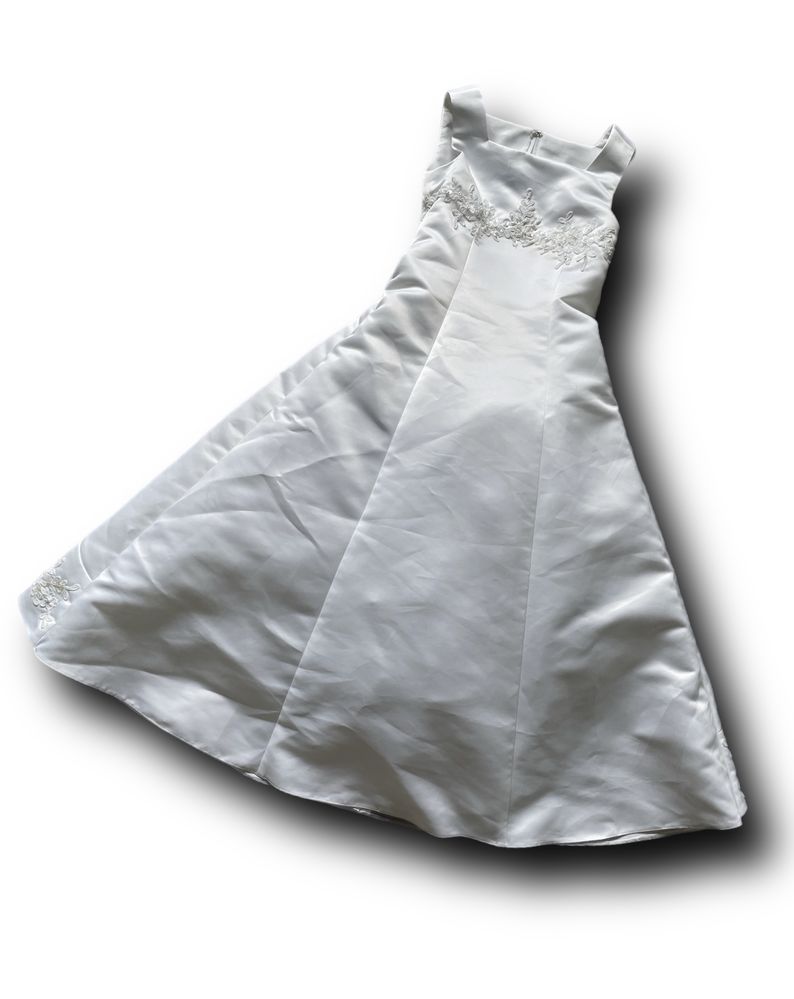 Biała sukienka Linzy Jay Laura 116cm 6lat biała