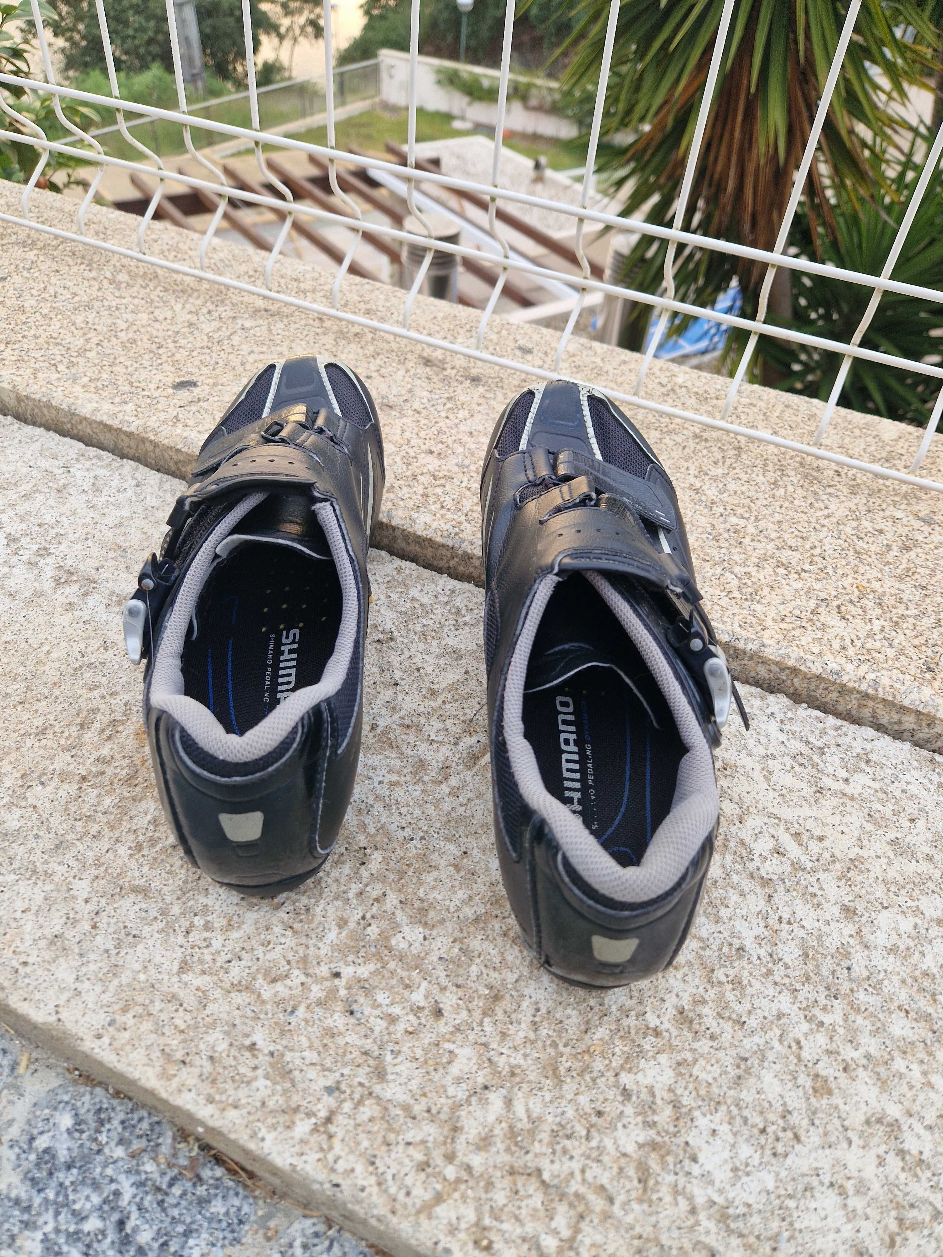 Sapatos bicicleta shimano