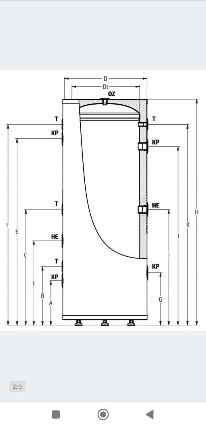 Zbiornik buforowy OEM black V3 180G