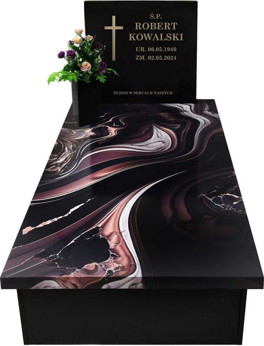 Nagrobki kompozytowe  Nagrobki z kompozytu 2799zł z montażem Poznań