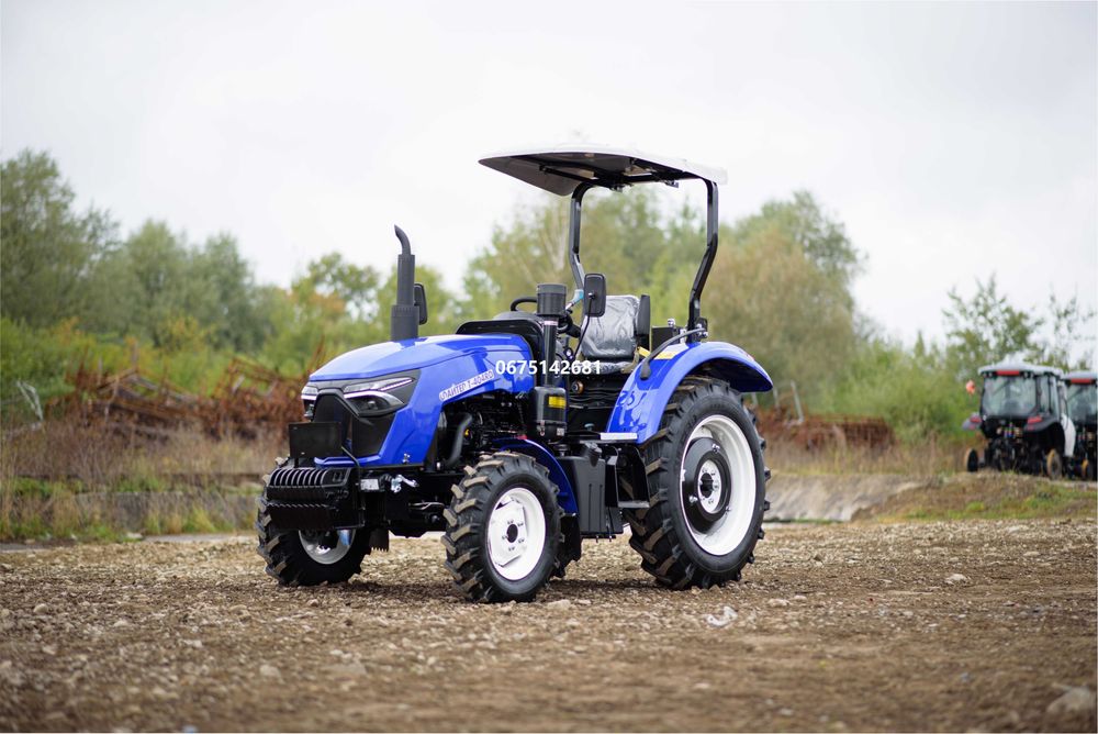 Мінітрактор Файтер Т-404-RD реверс 2 диск. счепл. примусова гідравліка