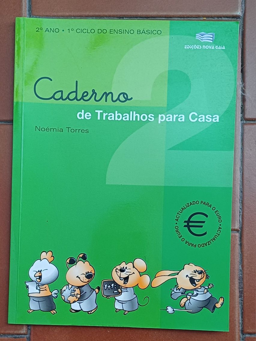 Livros e cadernos de fichas 2° 3° 4° 5° 6° e 7° anos OFERTA