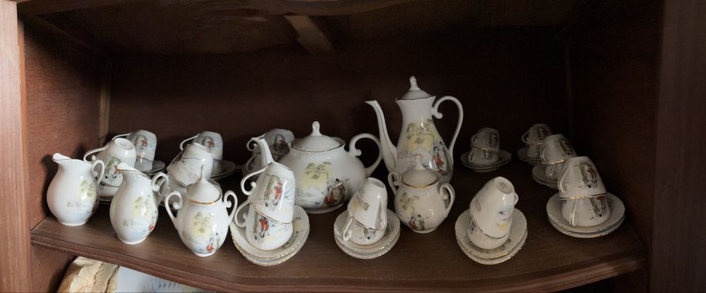 Serviço jantar + chá porcelana SPAL Portugal
