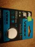 Батарейки Videx CR2032  BLISTER x 3 (3 шт.)
