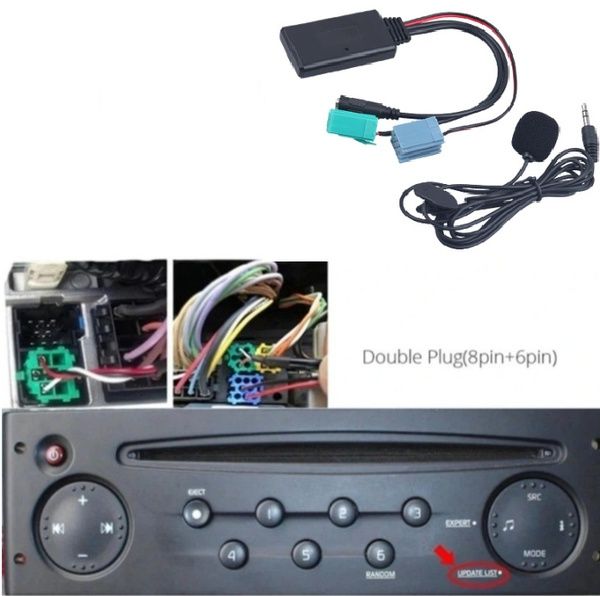 AUX Bluetooth адаптер для Renault