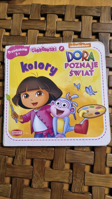 Ciekawski przedszkolak. Dora poznaje świat. Kolory.