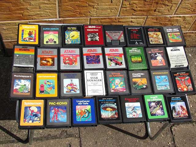 Kartridż kartridże gry na konsolę Atari 2600