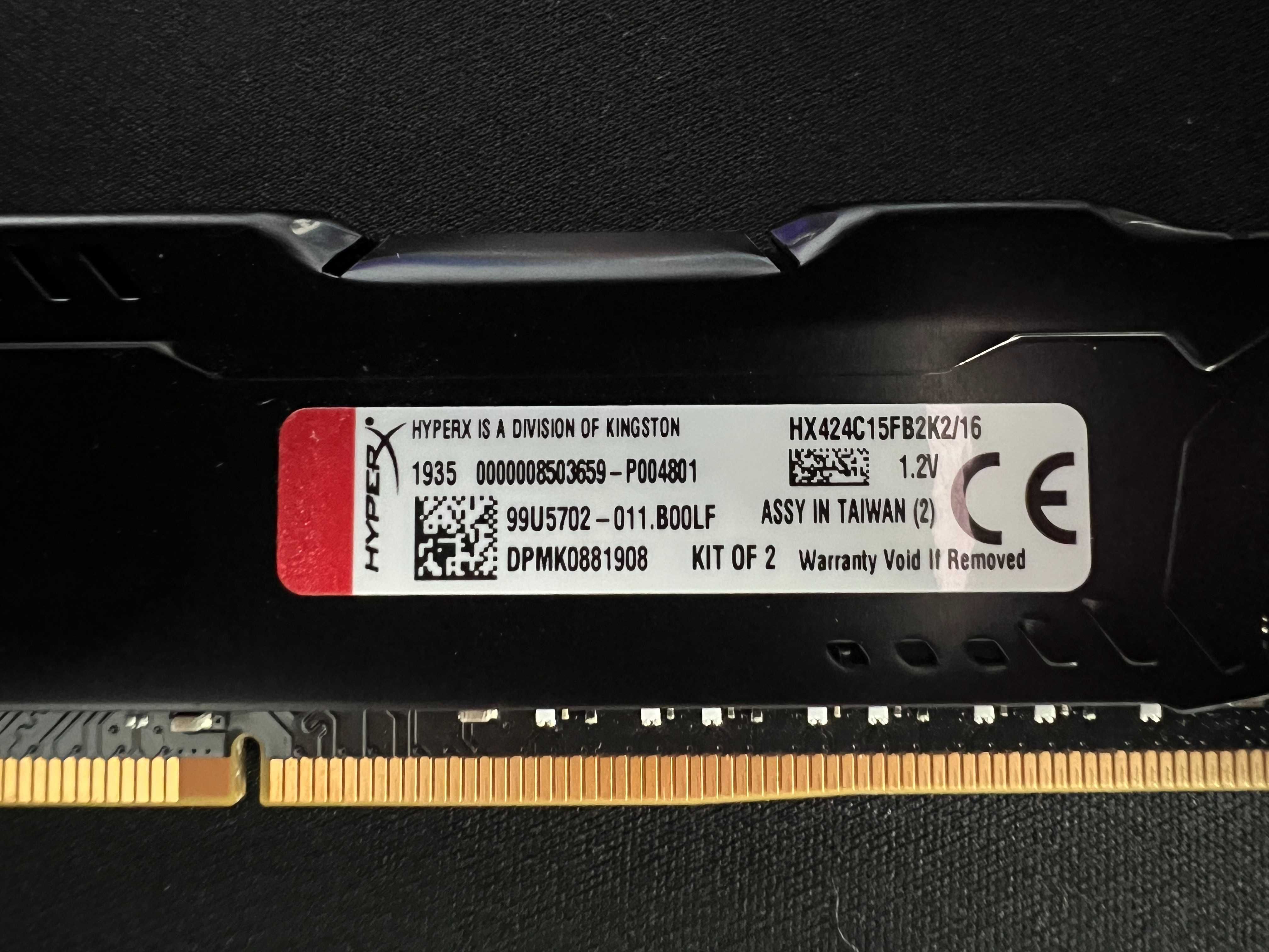Pamięć DDR4 Kingstone HyperX 4x8GB