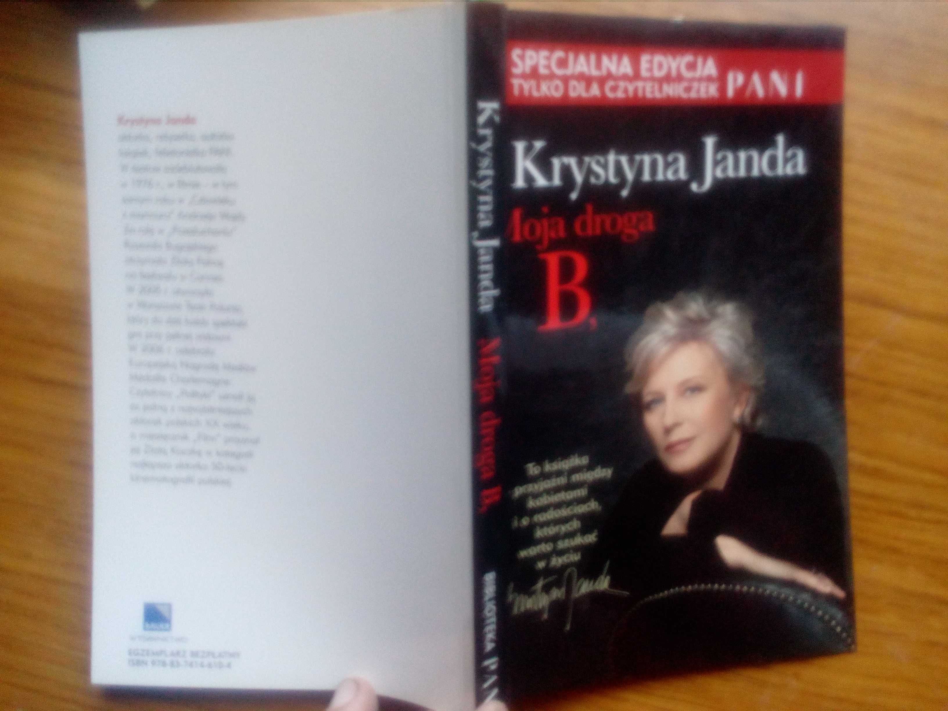 Moja droga B. - Krystyna Janda Nowe