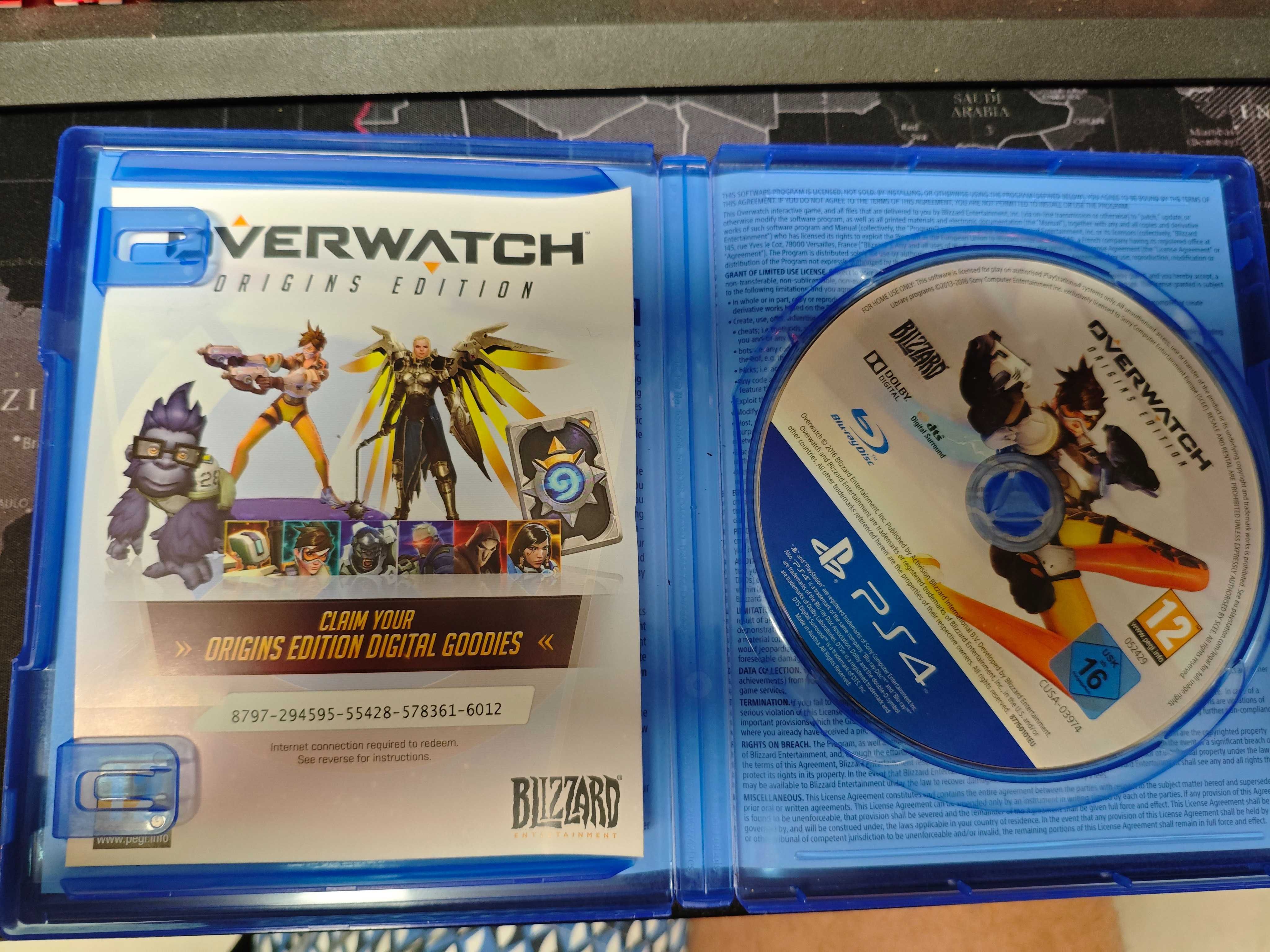PS4 OverWatch PlayStation 4 Gra, hoojowa ale gra we to kup