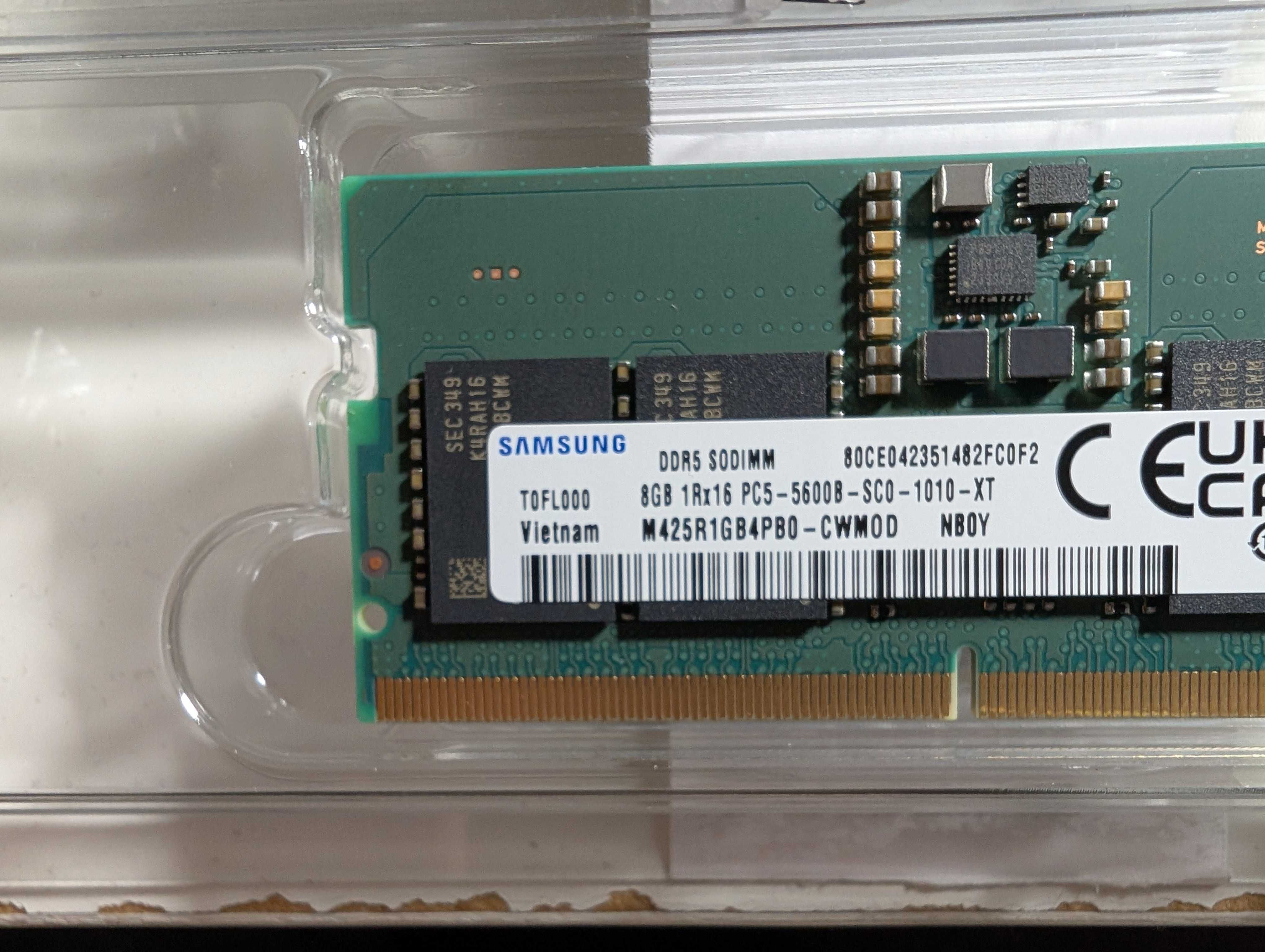 Pamięć RAM SODiMM 2x8 GB (16GB) 5600 MHz