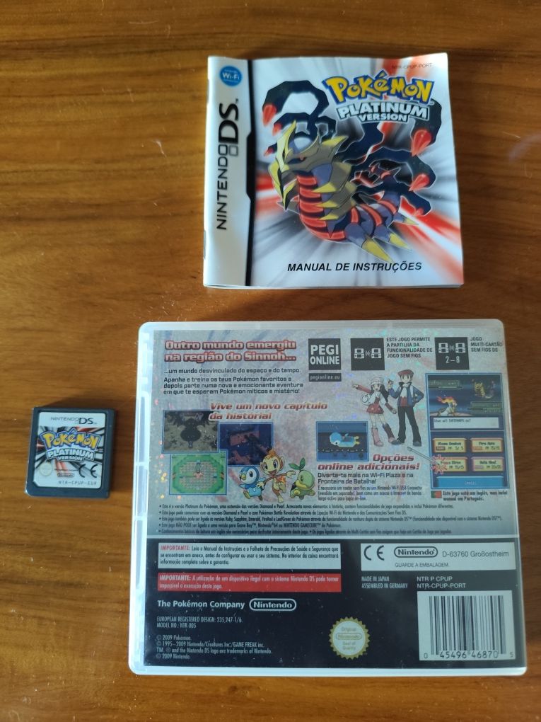 Jogo Pokemon Platinum