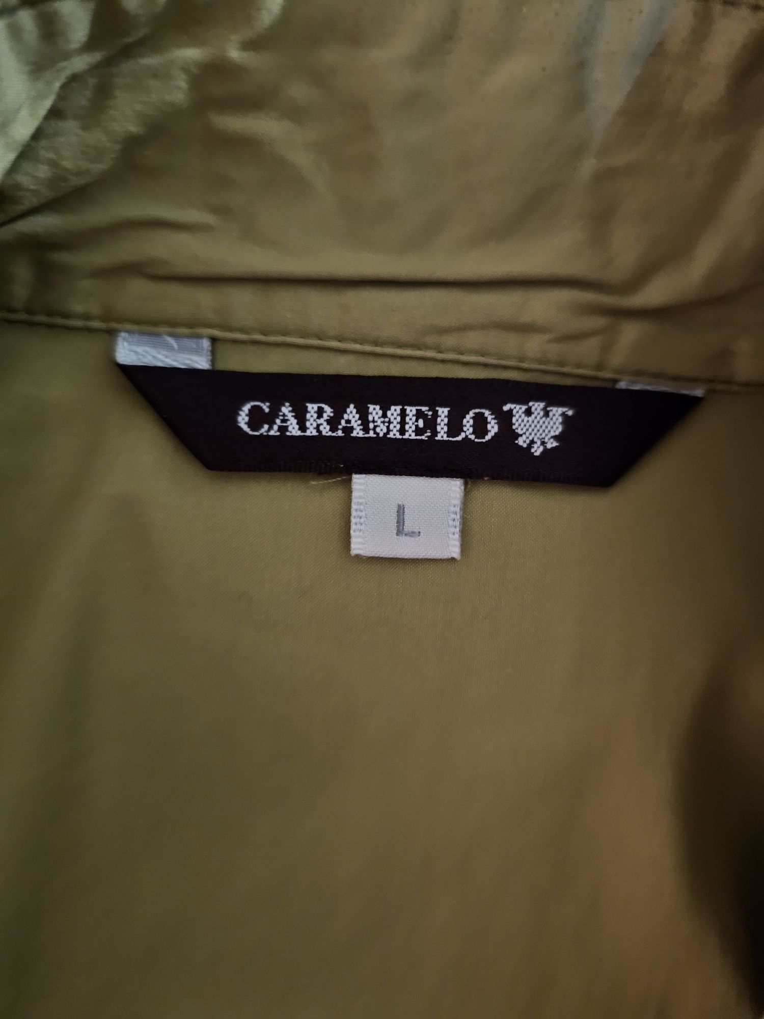 Camisa cintada manga comprida