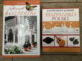 Słownik hiszpański + ilustrowany słownik NOWE