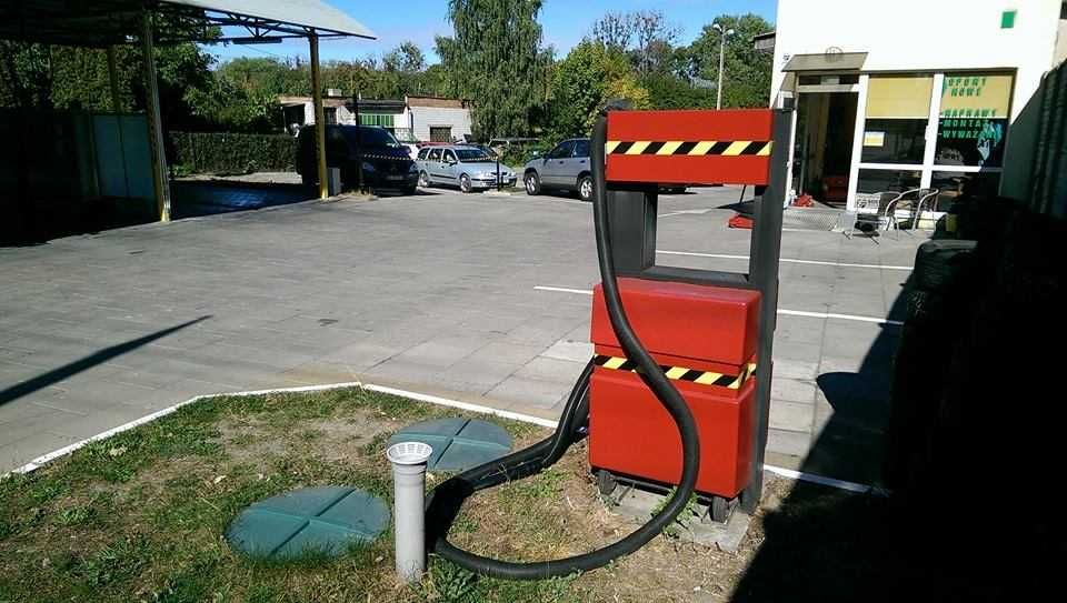 Myjnia z wylkanizacją i dużym parkingiem do wynajęcia w Łodzi