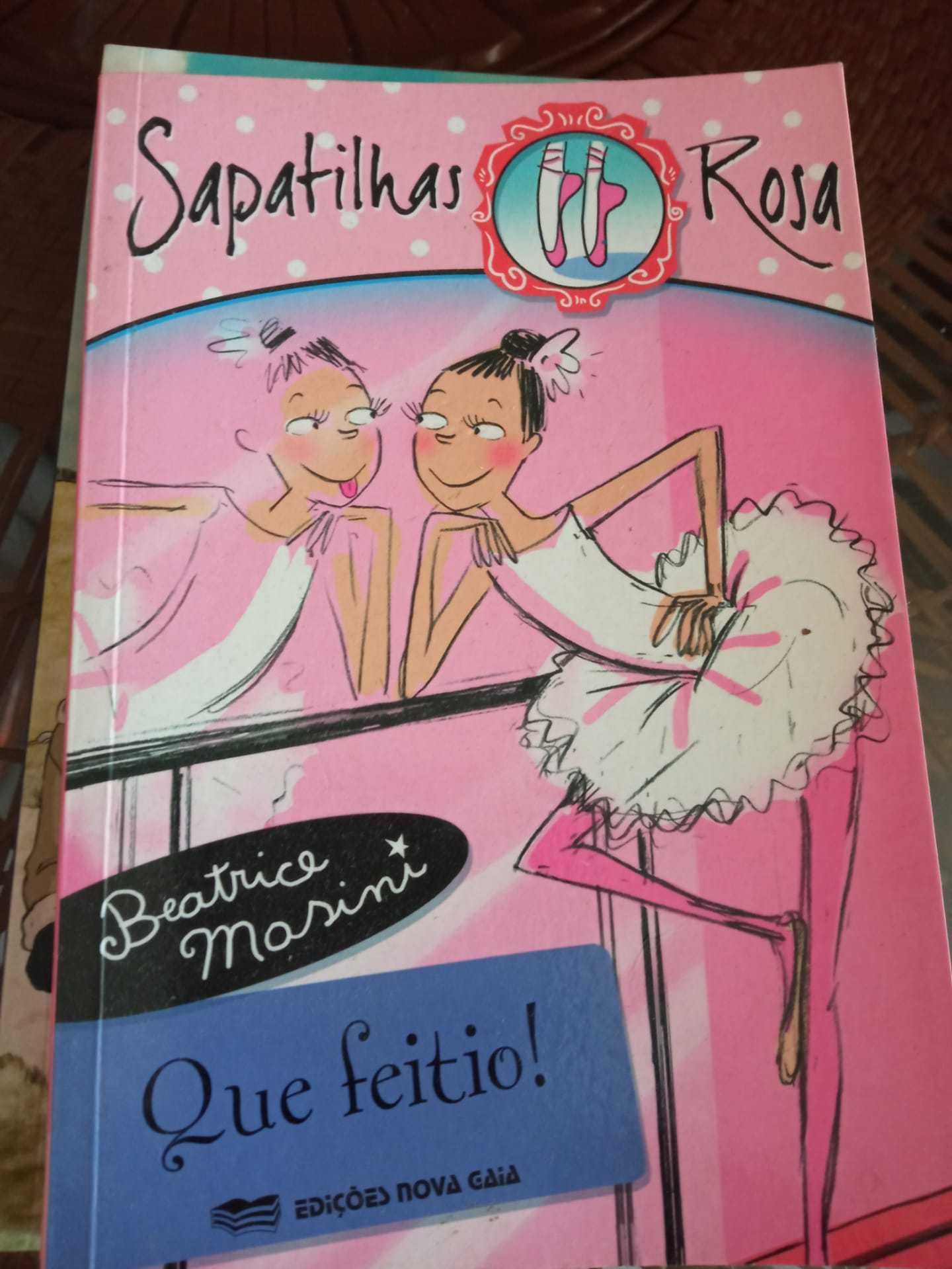 Livro Coleção Sapatilhas Rosa - "Um tutu a mais" e "Que feitio "