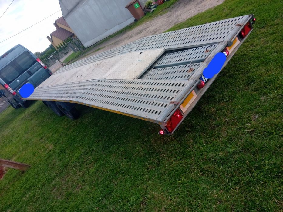 Laweta boro chester 8x2 na dwa auta 3500 dmc