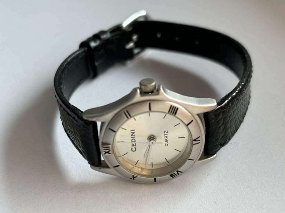 Zegarek Damski - Cedini -  Quartz - Czarny Pasek