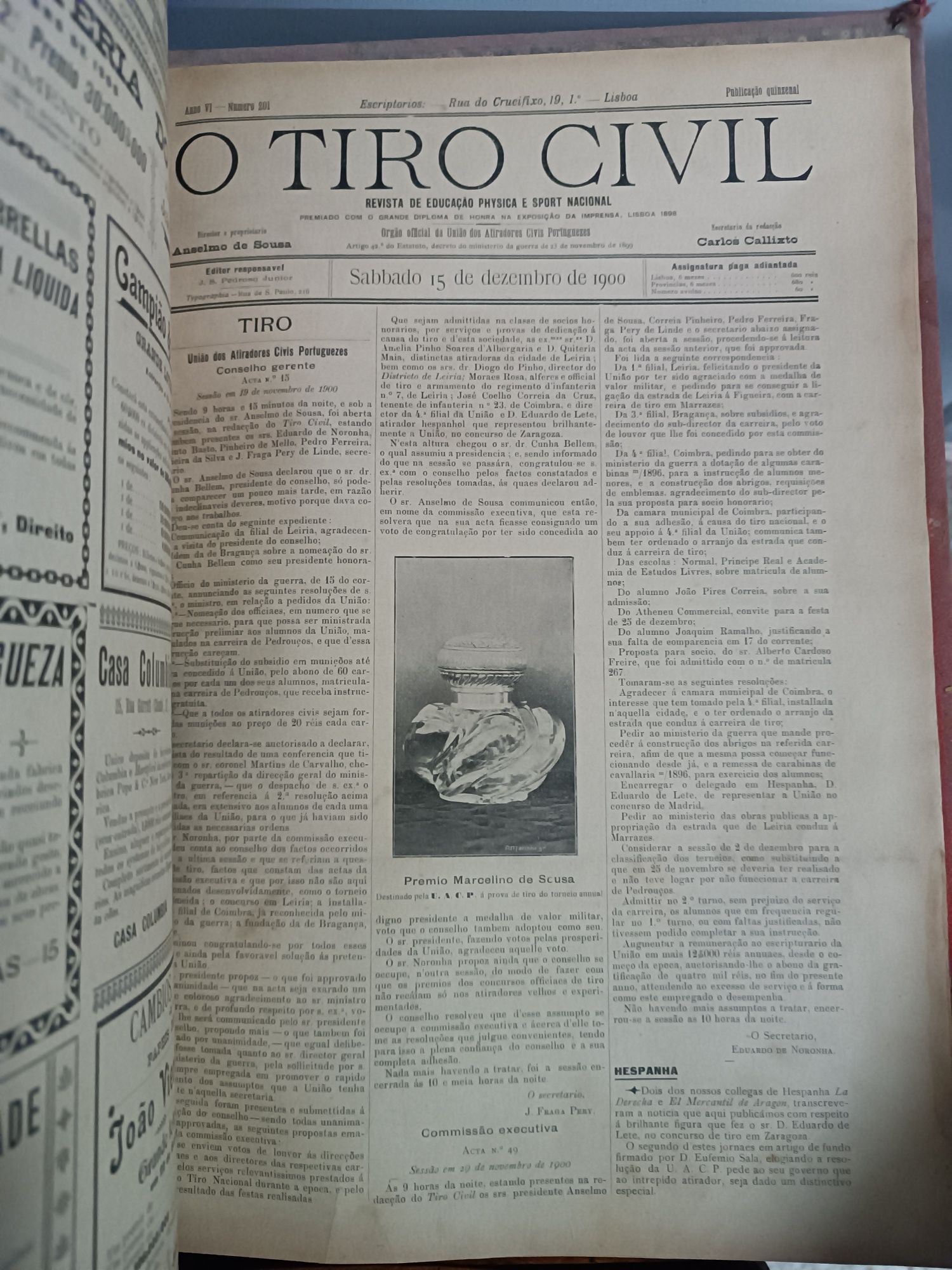 118 revistas Tiro Civil 1896 a 1900