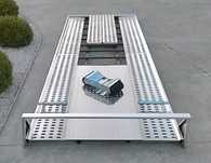 Platforma stalowo-aluminiowa 500x200cm Najazd do samodzielnego montażu
