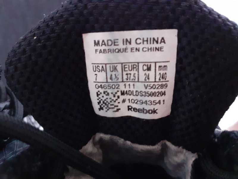 Buty Reebok ortholite 37,5 czarne