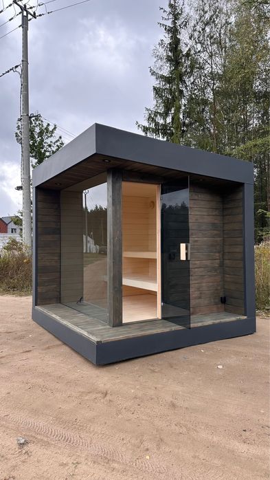 Nowoczesna Sauna Ogrodowa KIM