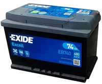 Akumulator EXIDE  74AH 680A EB740