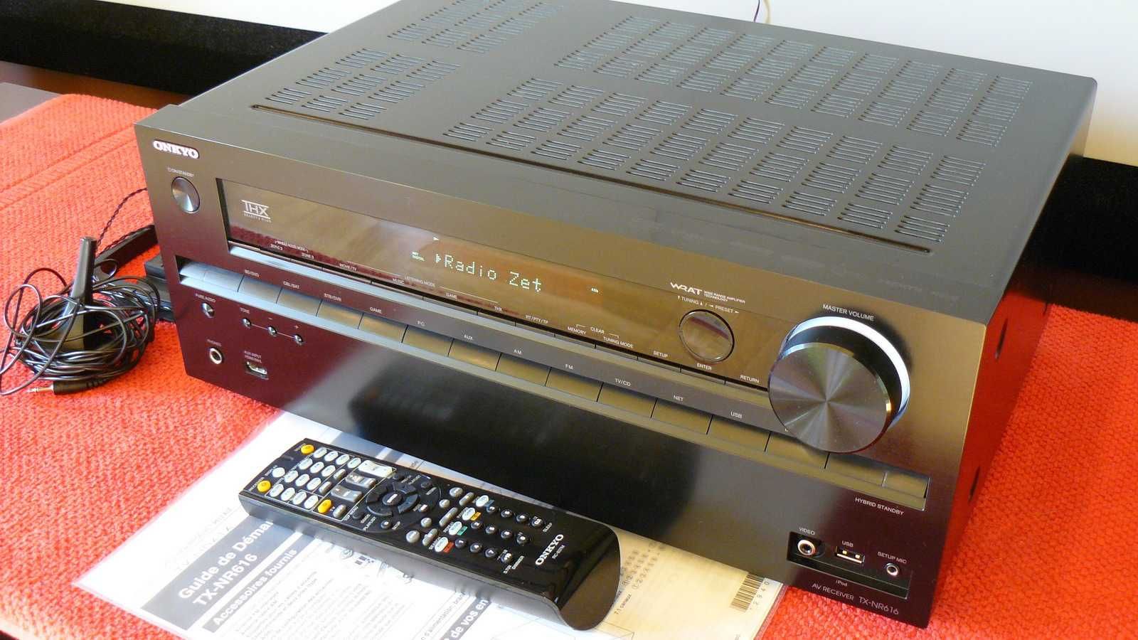 ONKYO TX-NR616 4K Wzmacniacz 7.2 kanałów 7x165W