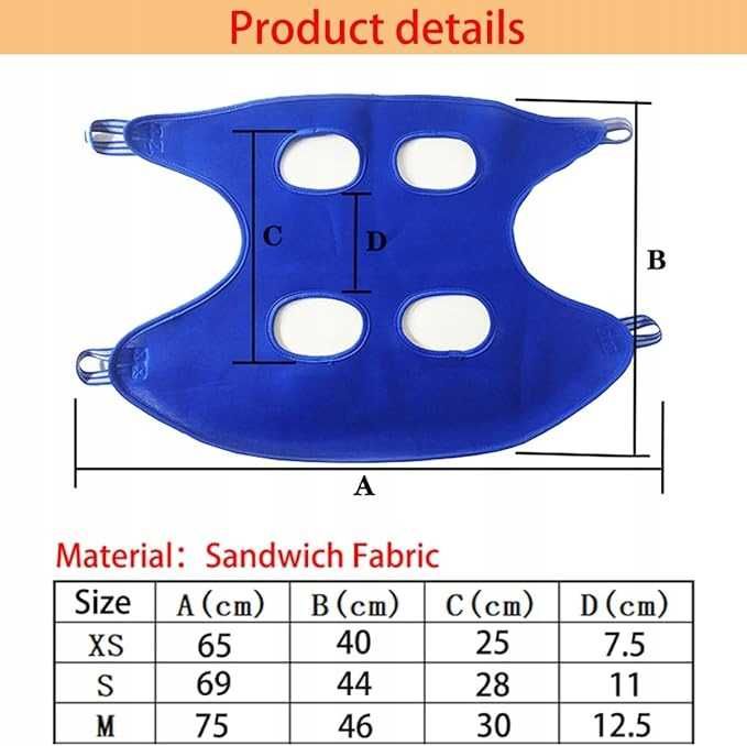 Torba do pielęgnacji zwierząt Qrity 2,5-5 kg rozmiar XS khaki