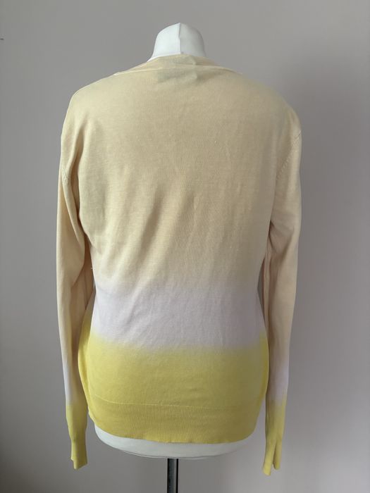 Sweter komplet Bliźniak jedwabny  kardigan i bluzka rozmiar XL