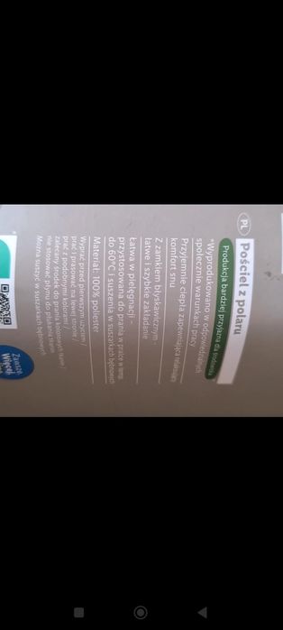 Livarno pościel z polaru świąteczna 200*220