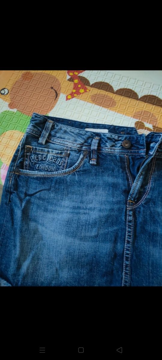 Spódniczka jeansowa mini, Pepe Jeans, L