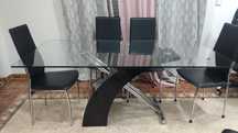 Mesa de vidro bom estado