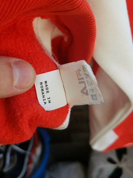 Свитшот Fila Ferrari Formula 1 red sweatshirt Vintage оригінал М розм