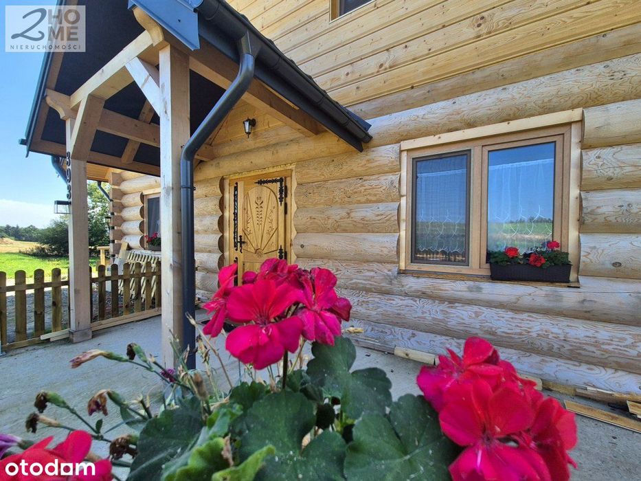 Chojnik - dom z bala, stan deweloperski PLUS