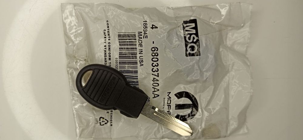Dodge Jeep Chrysler Kluczyk z Immobilizerem 2008+