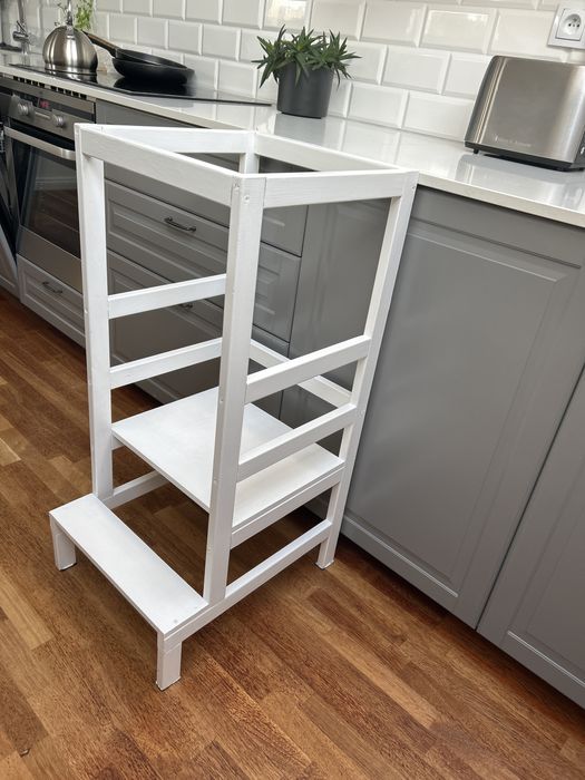 Kitchen helper dla dziecka bialy