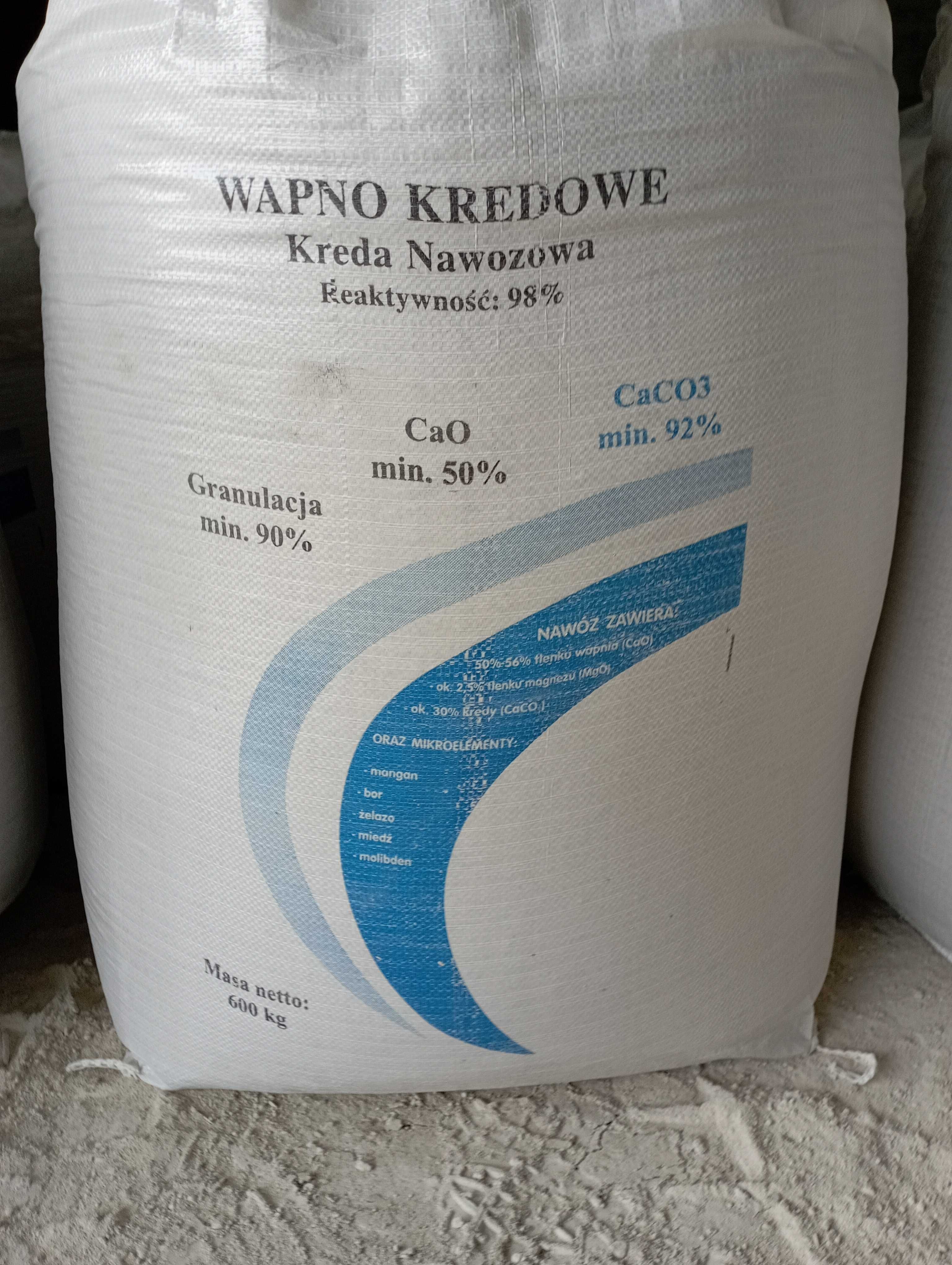Wapno granulowane