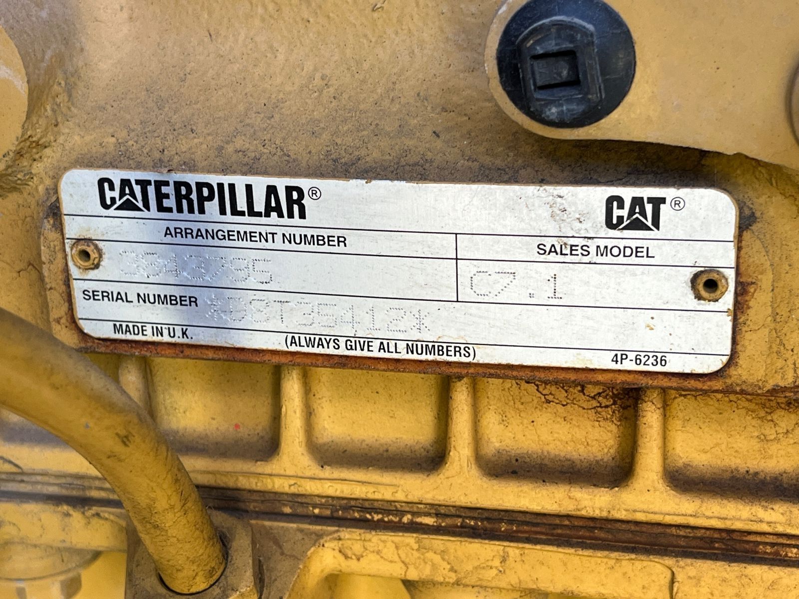 Caterpillar c7.1 , cat 384/3795,