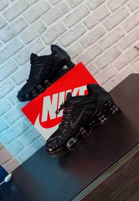 Buty meskie Mokasyny Nike_Shox_TL_black R.41