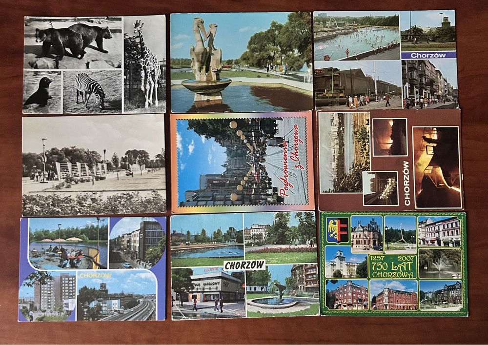 Chorzów Königshütte (54 pocztówki & 4 książki)