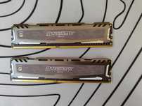 Sprzedam x2 8gb (16gb)  Pamięć RAM Ballistix Sport DDR4 8GB 3000MHz