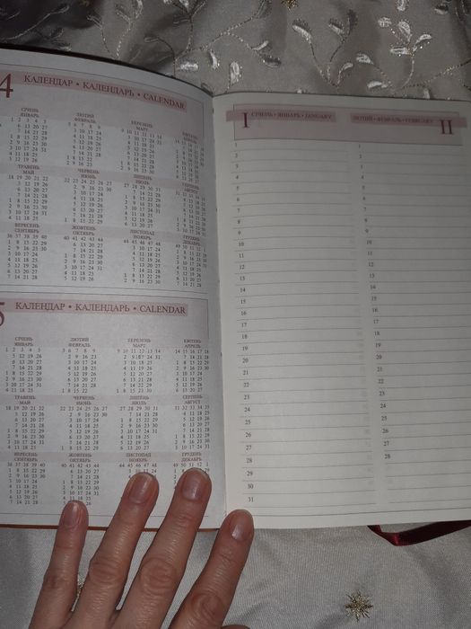 Планер "BINARIO GUSTO" Leo planner діловий блокнот із закладкою